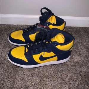 michigan jordan 1s